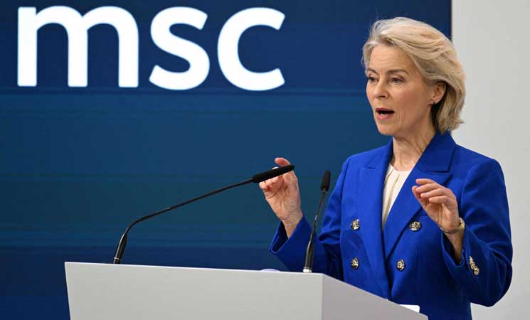 فون دير لاين: على الاتحاد الأوروبي تفعيل ميثاق الدفاع المشترك