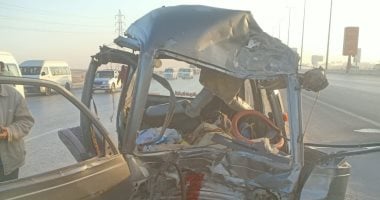 مصرع 3 أشخاص وإصابة رابع فى انقلاب سيارة على طريق الإسماعيلية الصحراوى