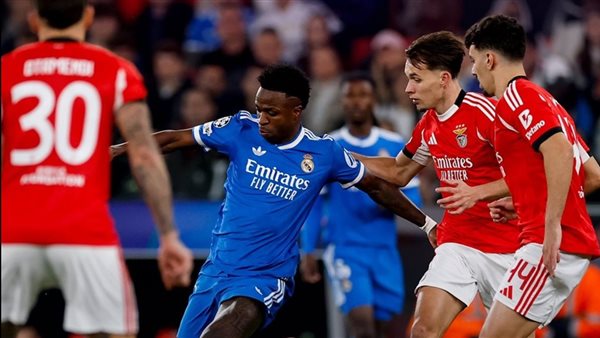 ريال مدريد يحقق فوزا مثيرا أمام بنفيكا بدوري أبطال أوروبا