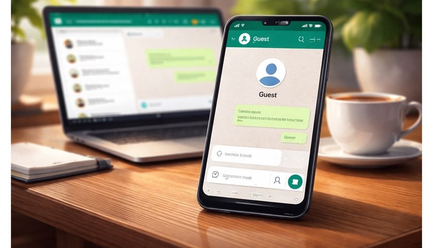 واتساب يختبر “محادثات الضيف” للتواصل مع غير المستخدمين دون حساب