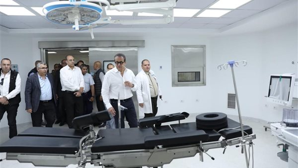 وزير الصحة يوجه بسرعة تجهيز المبنى الجديد بمستشفى صدر العباسية تمهيدا لافتتاحه