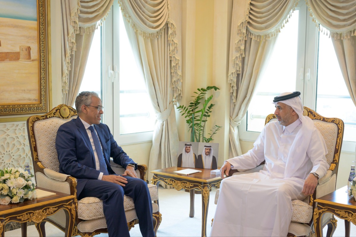 ‫ وزير الدولة للشؤون الداخلية يلتقي سفير موريتانيا