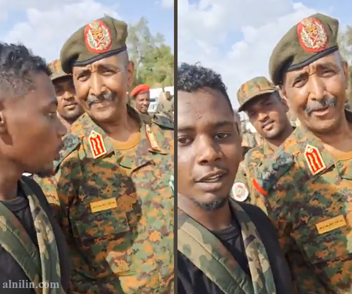 احمد الشاكر للبرهان: والله لو استعرضت بنا هذا البحر لخضناه أمامك ولا نبالي حفظ الله السيد القائد العام للقوات المسلحة السودانية