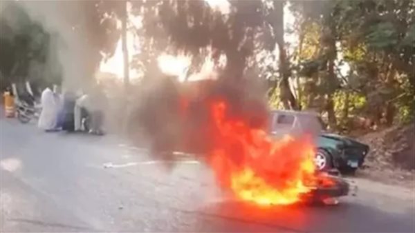 مأساة في أسيوط.. 3 وفيات وإصابات إثر انفجار تانك موتوسيكل| صورة