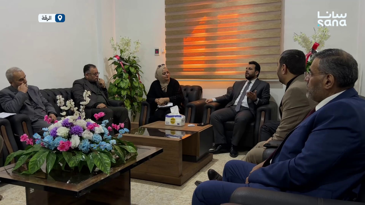 اللجنة العليا لانتخابات مجلس الشعب تلتقي اللجان الفرعية في محافظة الرقة