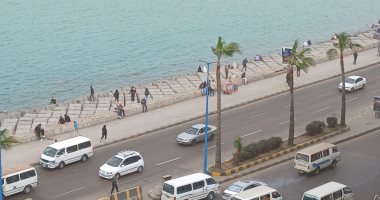 شبورة مائية وأجواء طقس متقلب في الإسكندرية