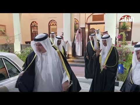 ولي العهد يزور مجلس المشير الركن الشيخ خليفة بن أحمد ومجلس عائلة المسلم ومجلس عائلة الزياني