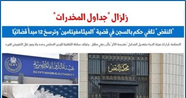 محكمة النقض ترسخ لـ12 مبدأ قضائياً بسبب مادة "الميثامفيتامين المخدرة"
