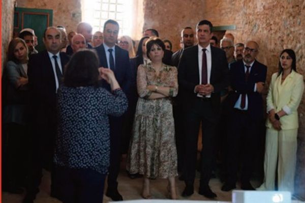 الوزيران عبد النور رابحي ومليكة بن دودة يعاينان المعالم التاريخية