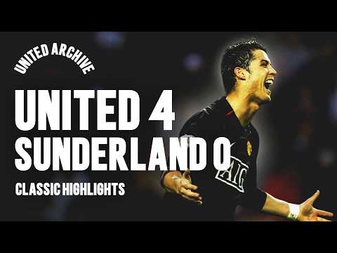 Ronaldo Free-Kick! 😱 | Sunderland v Man Utd | 2007/08