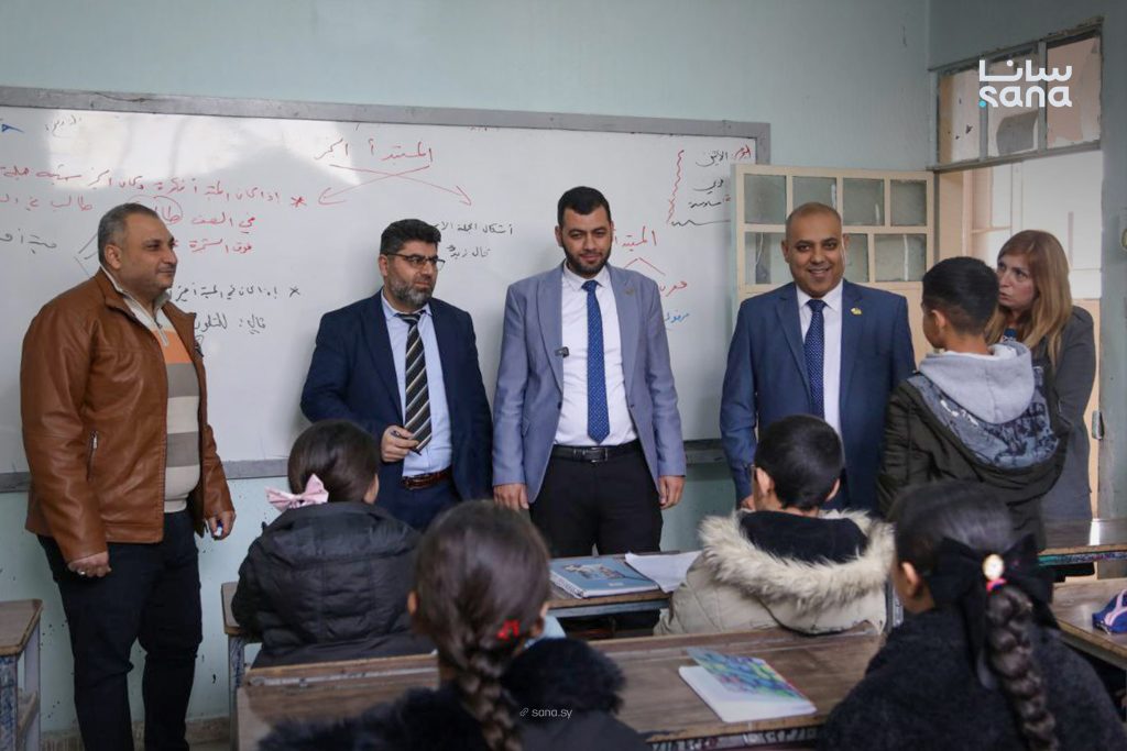 جولات ميدانية مستمرة للجان التربية والتعليم في الرقة ودير الزور والحسكة