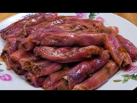 جربت تحشي كرنب السلطة الاحمر قبل كده ؟