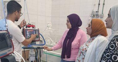 تفاصيل تطوير وحدة ذوى الهمم بقسم العلاج الطبيعى بمستشفى الفشن المركزى