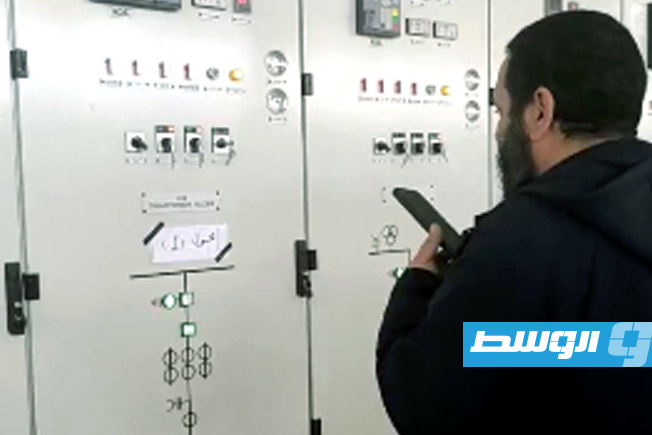 الانتهاء من ربط محطة كهرباء مطار طرابلس بالشبكة العامة