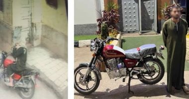 سرقها من أمام المحكمة.. كواليس سقوط لص موتوسيكلات فى قبضة أمن الأقصر