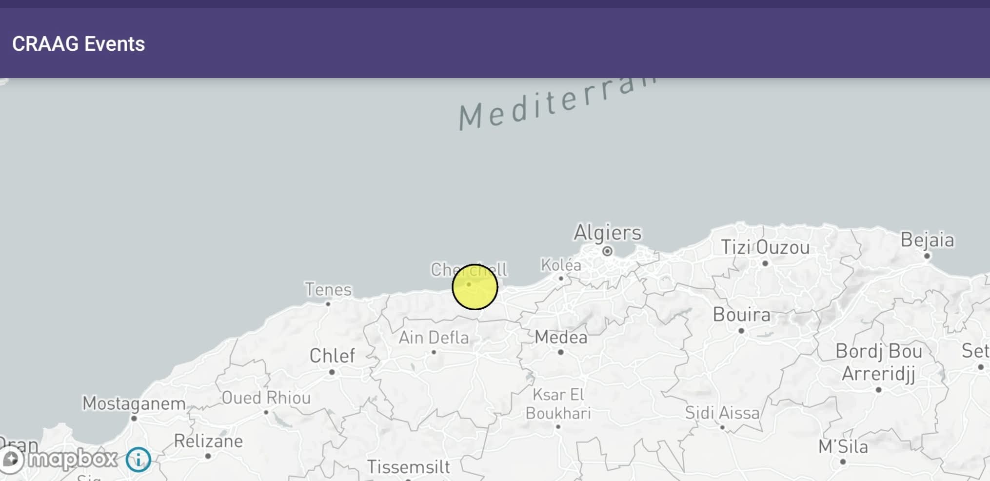 هزة أرضية تضرب ولاية تيبازة