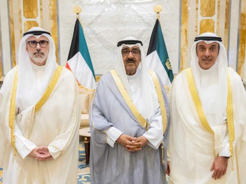 سمو الأمير يستقبل وزير الخارجية ونائبه بمناسبة تعيينه في منصبه الجديد