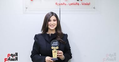 اليوم السابع يكرّم هدى الأتربى بعد تألقها فى مناعة وكلهم بيحبوا مودى