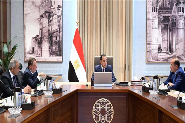 رئيس الوزراء يناقش مع محافظ المركزي ووزير المالية أداء الاقتصاد المصري