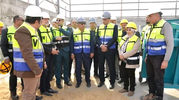 ‏- محافظ الدقهلية يتفقد إنشاءات مصنع تدوير المخلفات بقلابشو