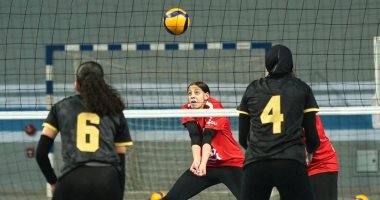 الأهلى يهزم الصيد فى دور الـ16 بكأس مصر لسيدات الكرة الطائرة