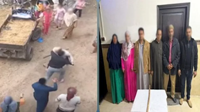 خناقة الجيرة تتحول لمعركة بالحجارة والعصا في البحيرة