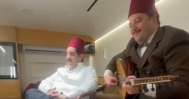 روبى بتغنى فى الأربعينيات.. فيديو لأحمد أمين وميشيل ميلاد من كواليس "النص"