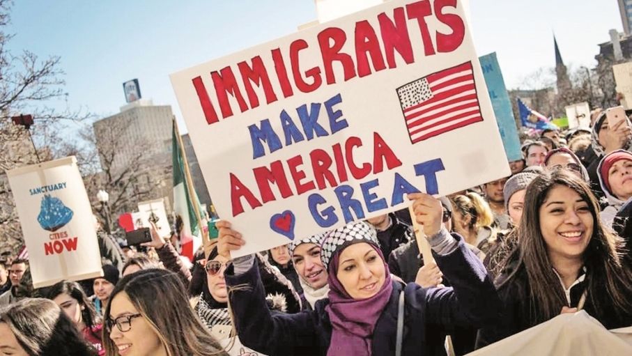 المهاجرون هم الذين صنعوا عظمة أميركا