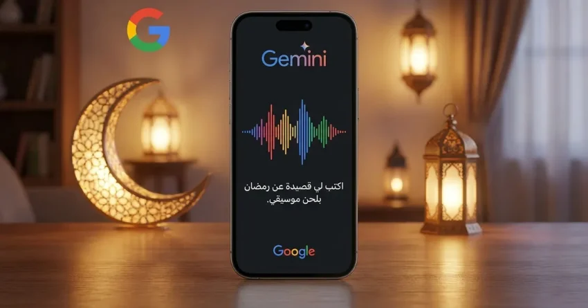 Google تطلق Lyria 3 على Gemini بدعم اللغة العربية مع اقتراب شهر رمضان