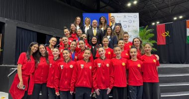 فراشات مصر تتصدر بطولة أفريقيا للجمباز الإيقاعي بـ27 ميدالية متنوعة