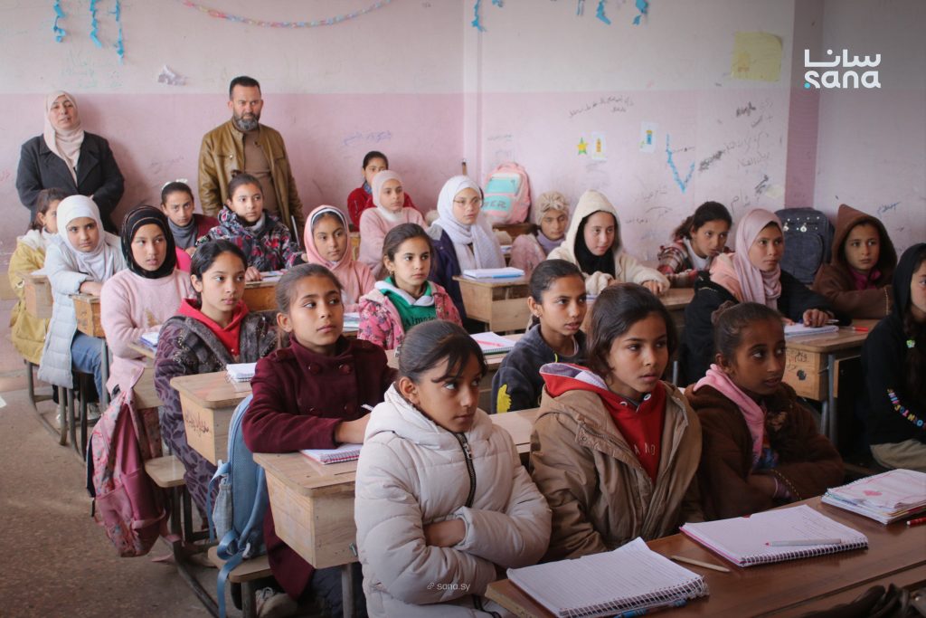 وزارة التربية تعزز العملية التعليمية في الرقة