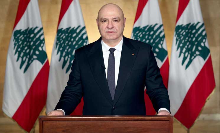 عون يبحث مع فانس وكوشنر ورئيس وزراء قطر تثبيت وقف النار في لبنان