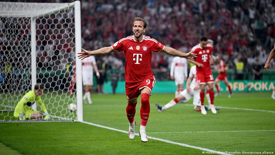 "هاتريك" كين يهدي بايرن كأس ألمانيا بعد غياب خمسة أعوام