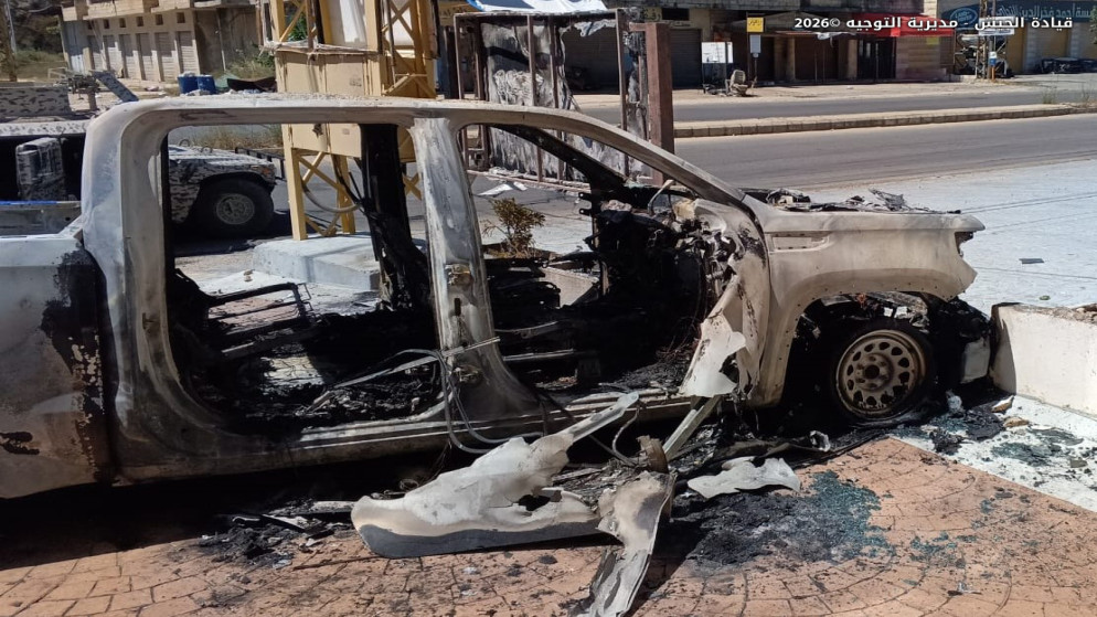 استشهاد عسكريين لبنانيين بينهم ضابط إثر غارة إسرائيلية جنوبي لبنان