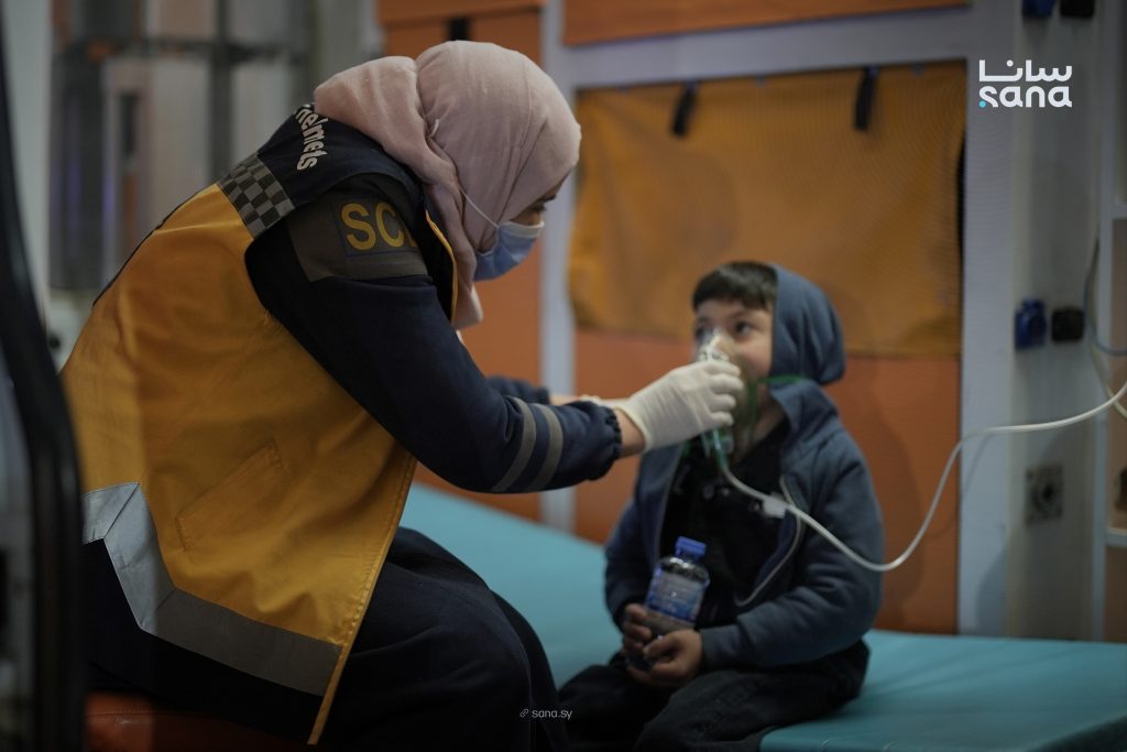 الدفاع المدني في منفذ جوسيه بريف حمص يعزّز استجابته الطارئة مع تزايد عودة السوريين من لبنان