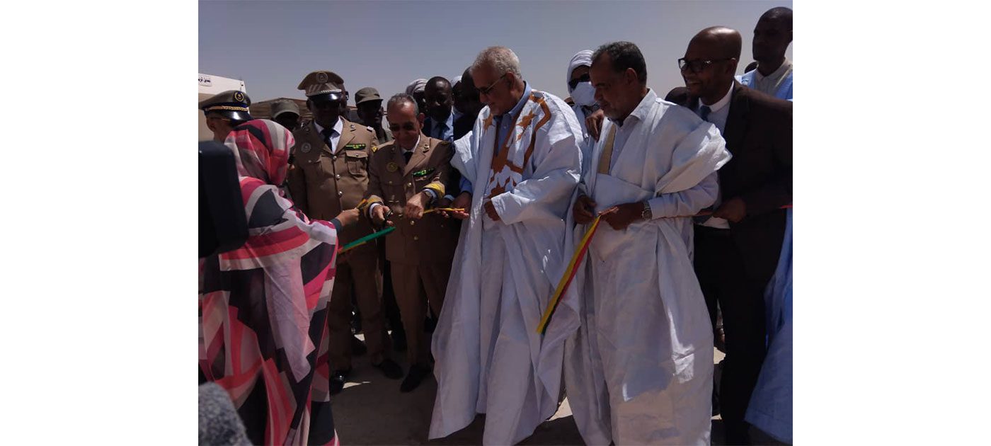 والي اترارزة يدشن مرآبا للآليات تابعا لجهة اترارزة