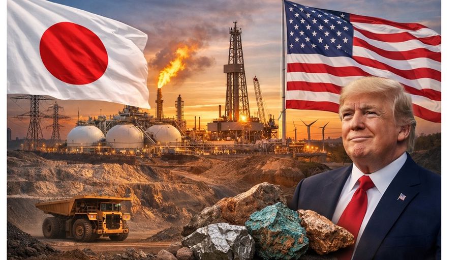 اليابان تضخ 36 مليار دولار في الطاقة والمعادن الأميركية ضمن اتفاق الـ550 مليار مع ترامب
