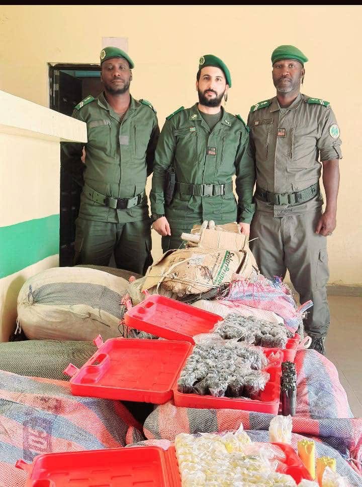 جمارك كوكي الزمال تحجز كمية من المتفجرات متجهة إلى نواكشوط