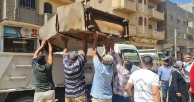 محافظ الدقهلية يتابع حملة لرفع الإشغالات بقرية منية سمنود ومدينة أجا