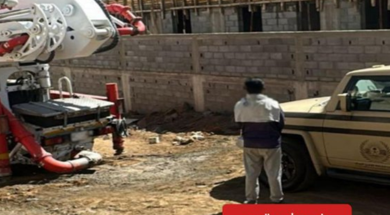 ضبط مقيم هندي لتلويثه البيئة بتفريغ مواد خرسانية في عسير