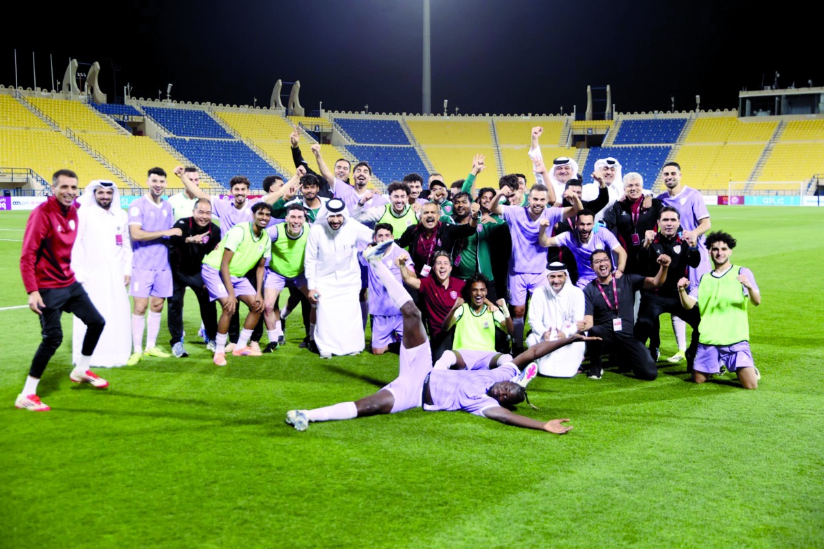 ‫ معيذر يتخطى العربي بركلات الترجيح.. «كحيلان» يواجه الريان في نهائي QSL