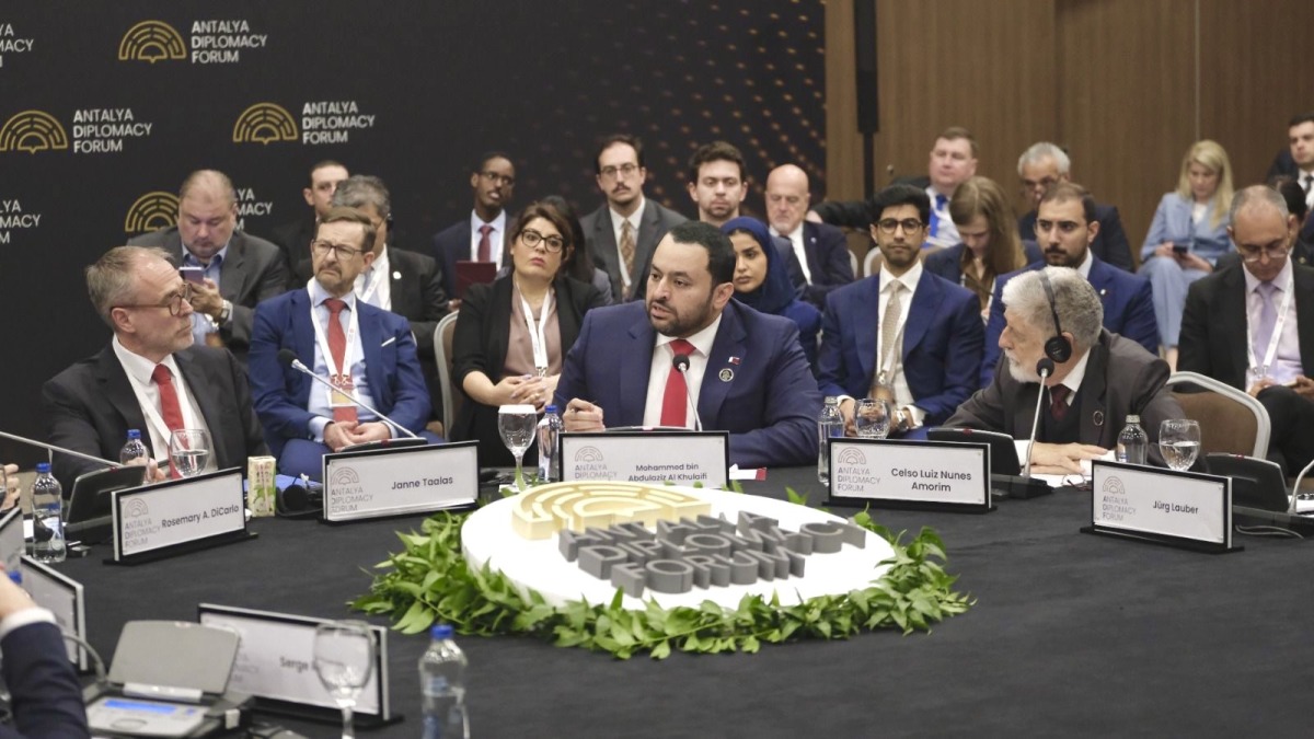 ‫ وزير الدولة بوزارة الخارجية يشارك في جلسة رفيعة المستوى على هامش النسخة الخامسة من منتدى أنطاليا الدبلوماسي