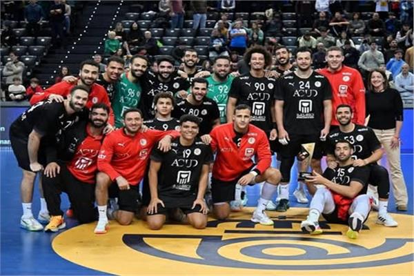 منتخب اليد يخوض مرانه الأول في ألمانيا استعدادًا لمواجهة الماكينات وديًا