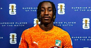 ديوماندى أفضل لاعب فى مباراة كوت ديفوار والإكوادور بكأس العالم