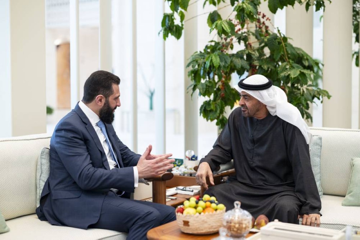 رئيس الدولة والرئيس السوري يبحثان علاقات البلدين والتطورات الإقليمية » صحيفة نبض الإمارات