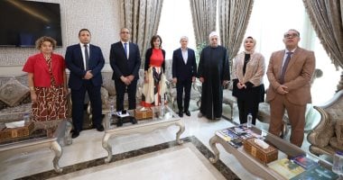 وكيل الأزهر يستقبل المرشح الرومانى لمنصب أمين عام المنظمة الدولية للفرنكوفونية