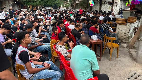 ما حدش نام، مقاهي دار السلام بالقاهرة "كاملة العدد" لمؤازرة منتخب مصر أمام إيران (فيديو وصور)