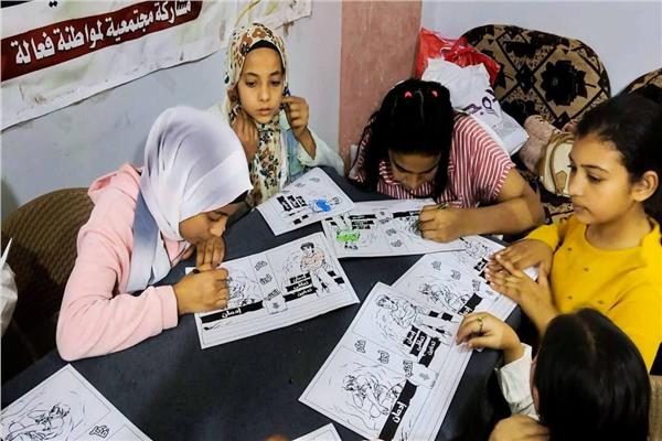 مبادرة " القرار قرارك " تعزز قيم وممارسات المواطنة بقرى المنيا لحماية الأسر من مخاطر الإدمان
