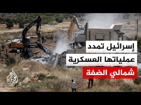Israeli occupation continues its military operations in northern West Bank camps