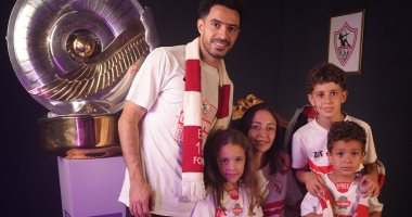 "العيد يعنى العائلة".. رابطة الأندية تحتفى بلاعبى الزمالك وأسرهم